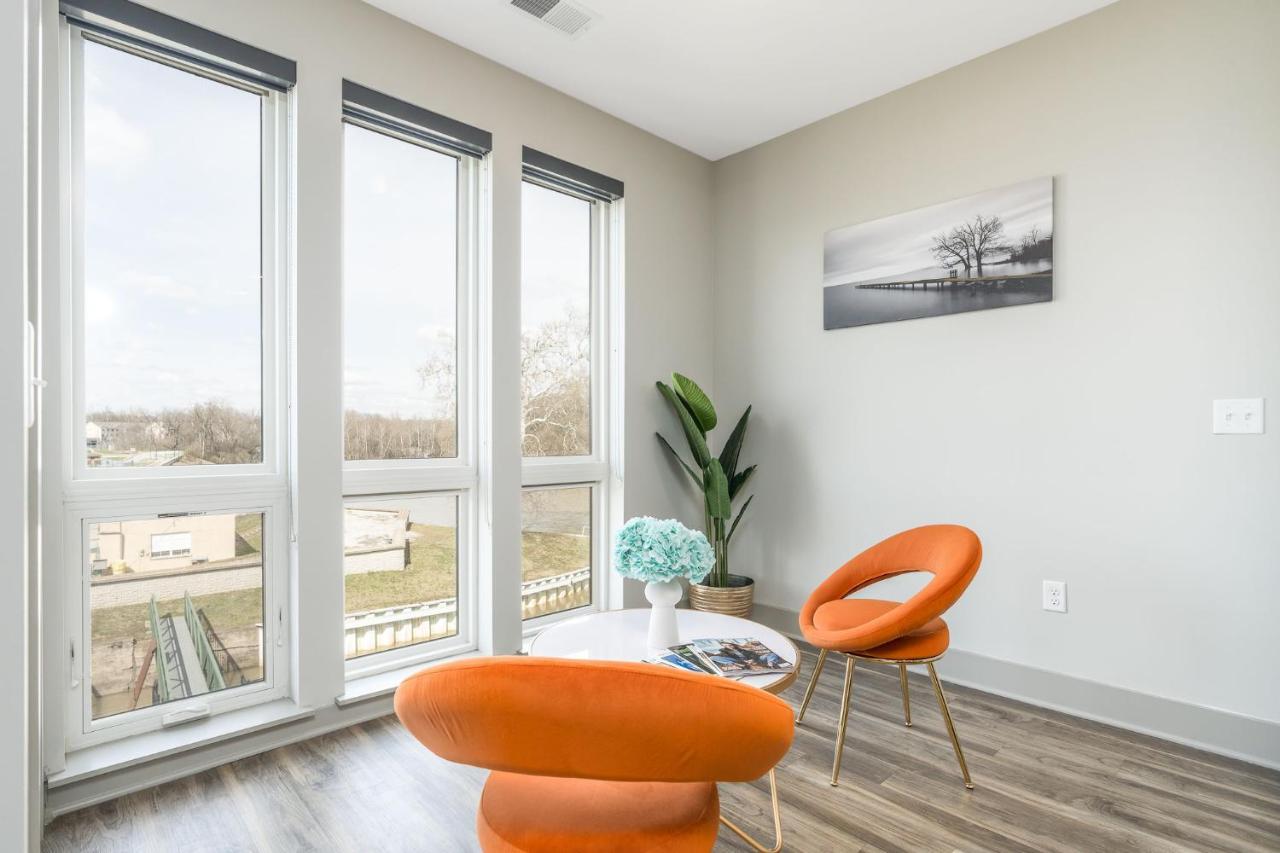 Stylish 1Br Apartment With View Indianapolis Exterior foto